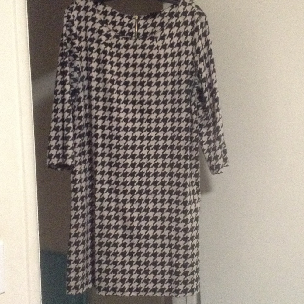 Houndstooth dress